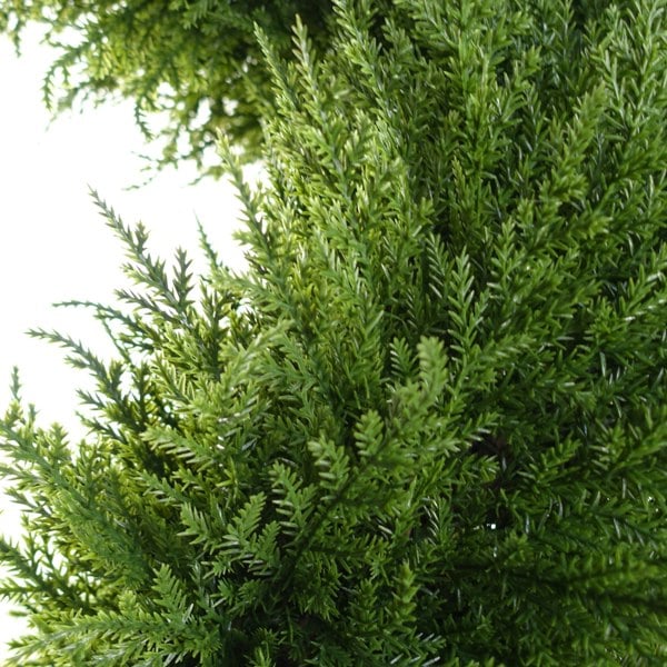 Leaf 120cm Pair of Spiral Cypress Tree Artificial Topiary