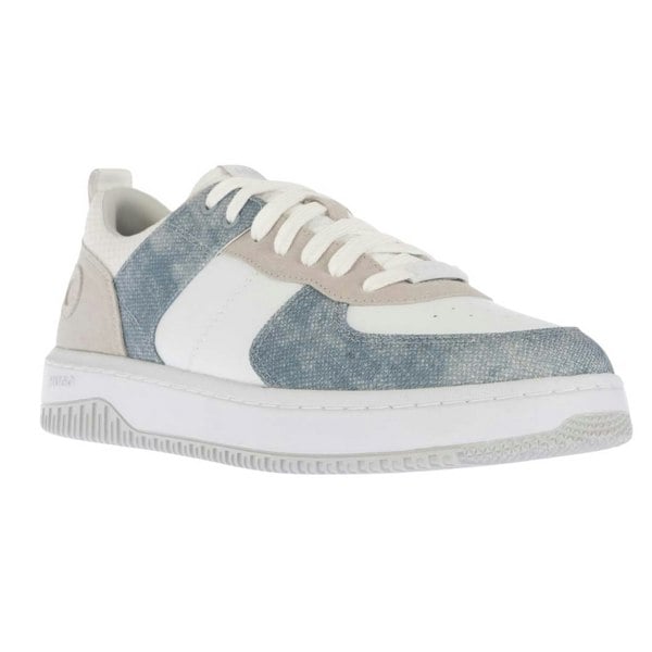 Hugo Womens Kilian Leather Tennis Trainers - Multicoloured