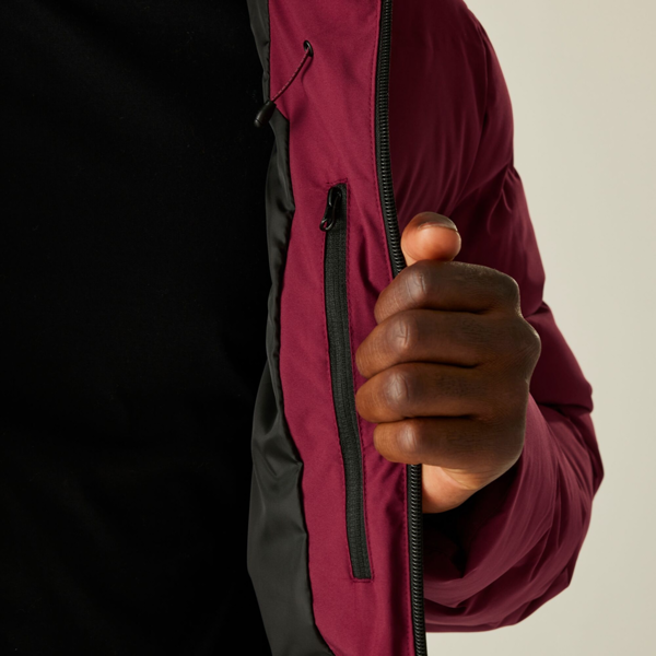 Regatta Mens Altoro Thermal Waterproof Jacket - Dark Maroon