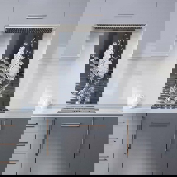 Warren Reed - Designer Crystal Butterfly Water Dance Kitchen Splashback