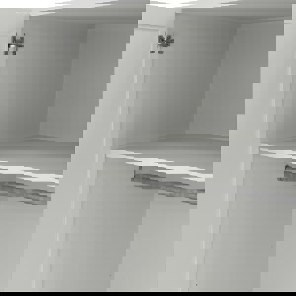 Furniture To Go Brande Wardrobe with 4 Frame Doors in White