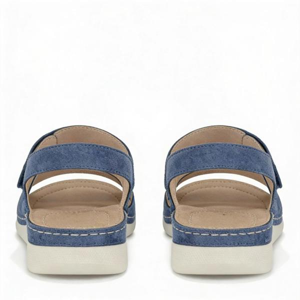 Boulevard L844 Slingback Sandals in Blue