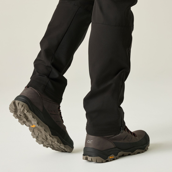 Regatta Mens Blake Walking Boots - Peat/Burnt Henna