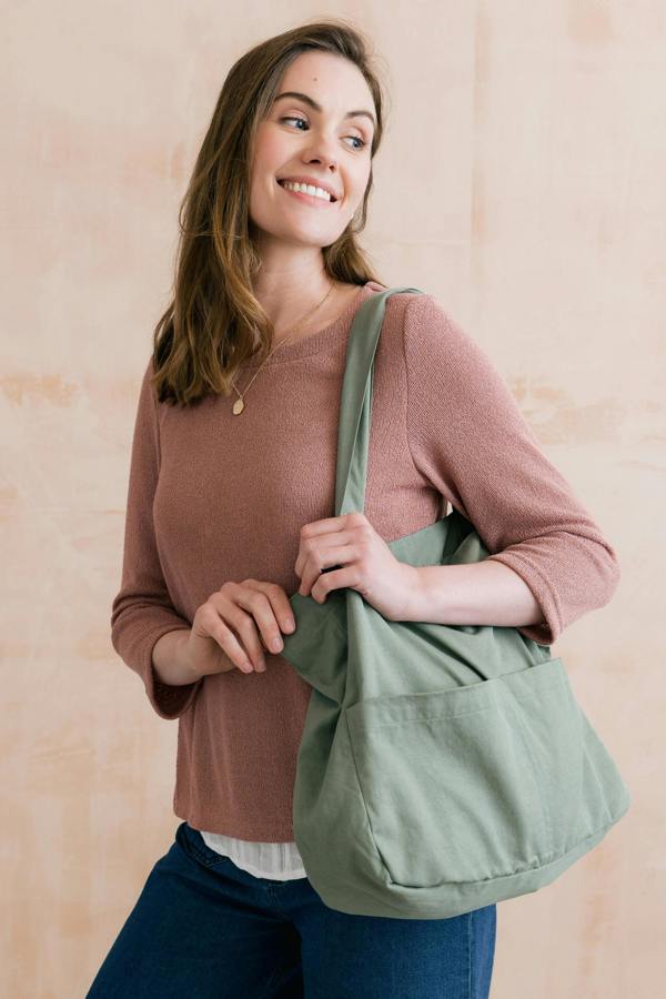 Large Shopper Bag Laurel