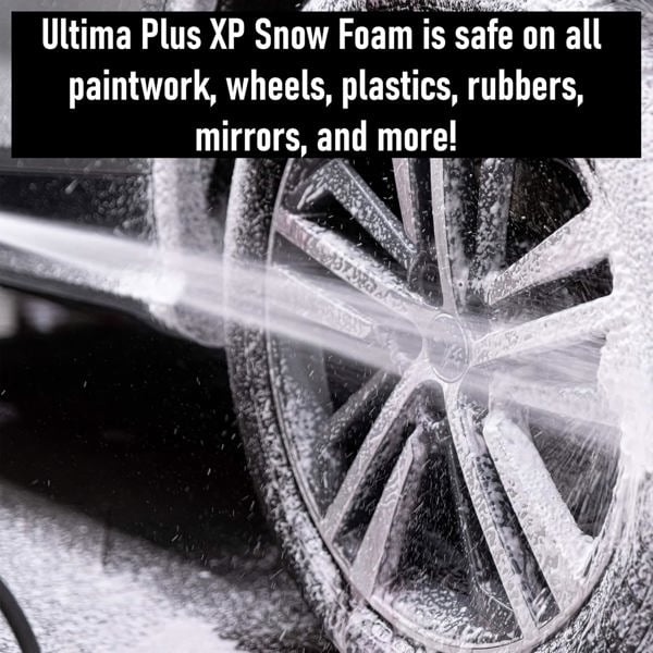 Ultima Plus XP Ultima-Plus XP Snow Foam Car Shampoo pH Neutral Wash - Super Thick Foam Pre-Wash - Cherry Fragrance 10L