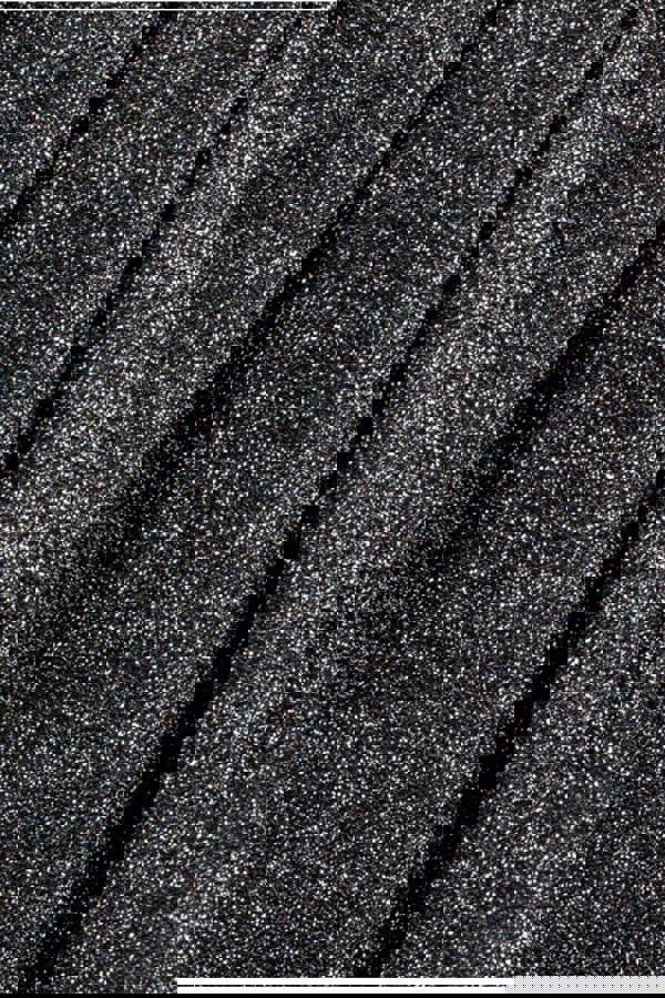 One Sleeve Frill Lurex Midi Dress - Silver DR3806