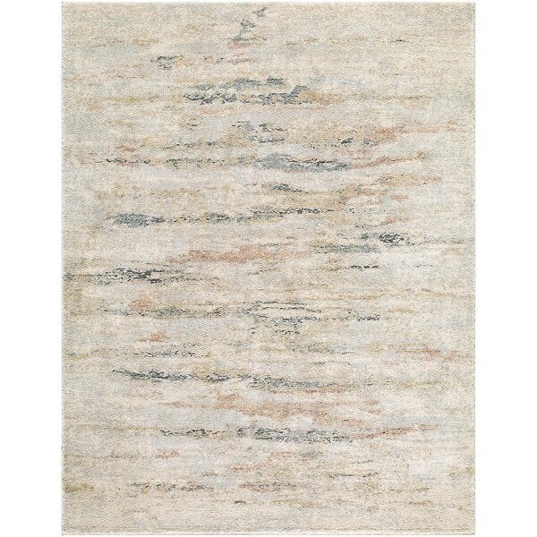 Livabliss Avellino AVL2350 Abstract Beige Grey Blue Modern Marble High Pile Rug
