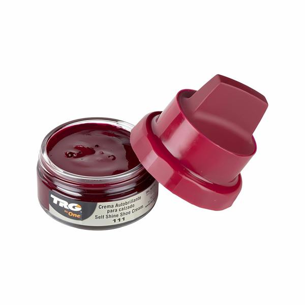 TRG Self Shine Renovating Shoe Cream With Sponge for Instant Shine 50ml