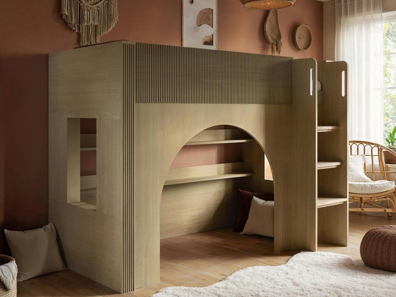 Flair Kaska Mid Sleeper with Ribbed Panel