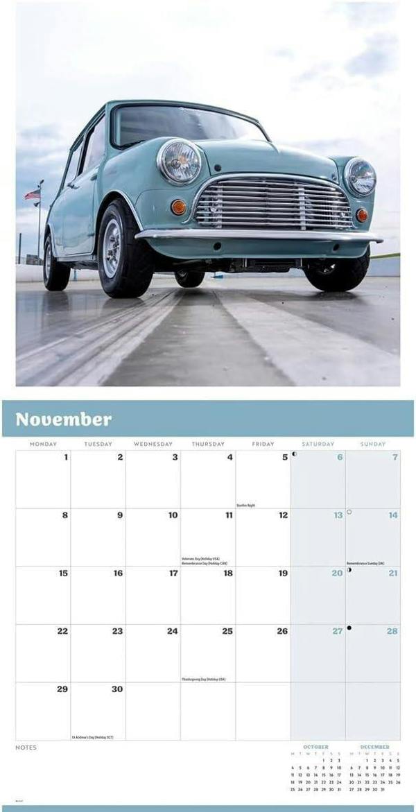 Original Mini Calendar 2027