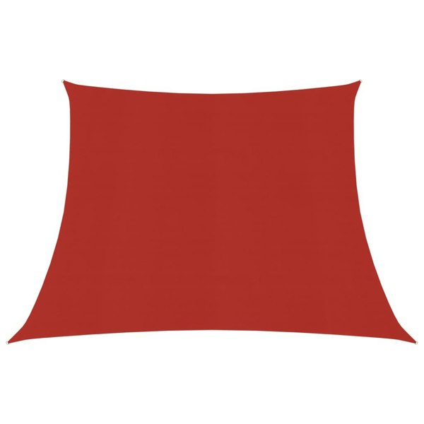 Berkfield Sunshade Sail 160 g/m�__ Red 4/5x3 m HDPE