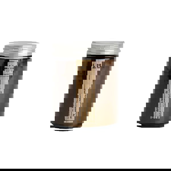 CAHM Rhubarb and Freesia Candle - Amber Jar