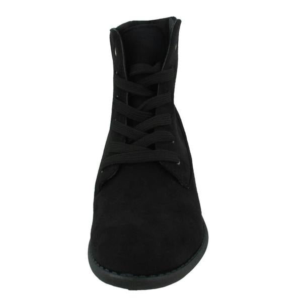 Spot On Ladies Spot On Lace Up Ankle Boot
