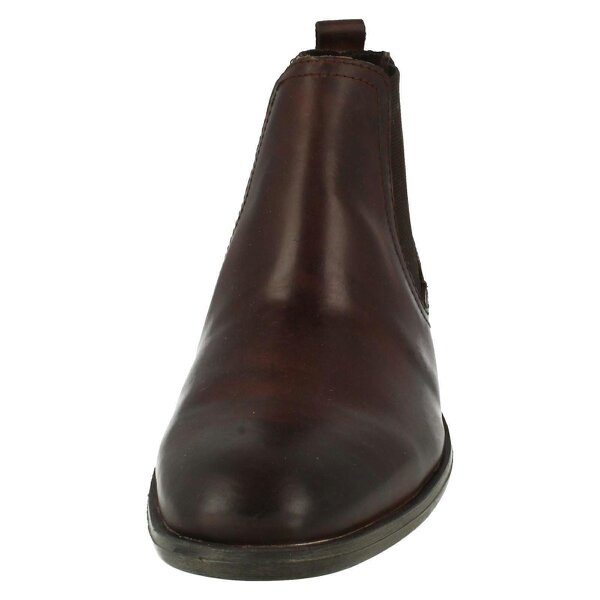 Base London Mens Base London Pull On Chelsea Boots Saffron