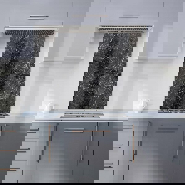 Warren Reed - Designer Slate Grey Quartz Effect Kitchen Splashback