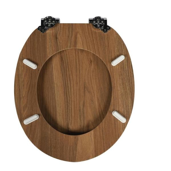 RTS Simple Oak Soft Close Toilet Seat