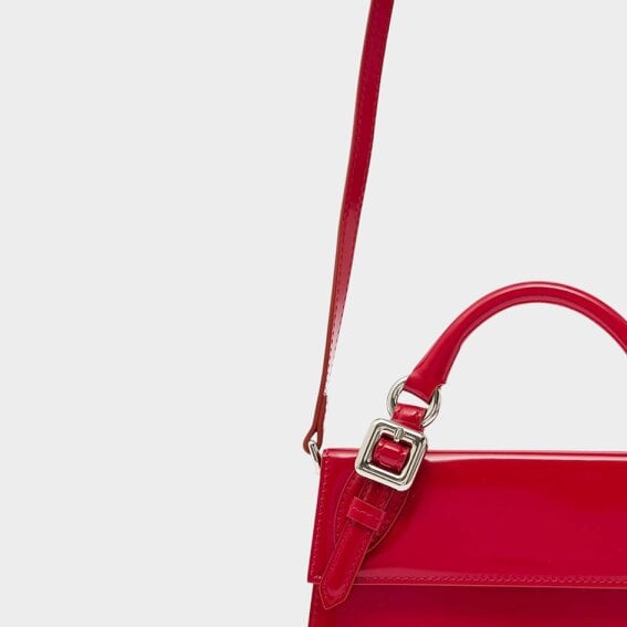 Jacquemus Le Chiquito Long Boucle Red
