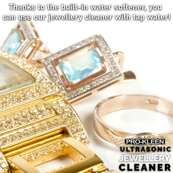 ProKleen Pro-Kleen Ultrasonic Jewellery Cleaner Solution 4 Litre Concentrated Fluid For Ultrasonic Machines - Removes Oils, Scale, Dirt