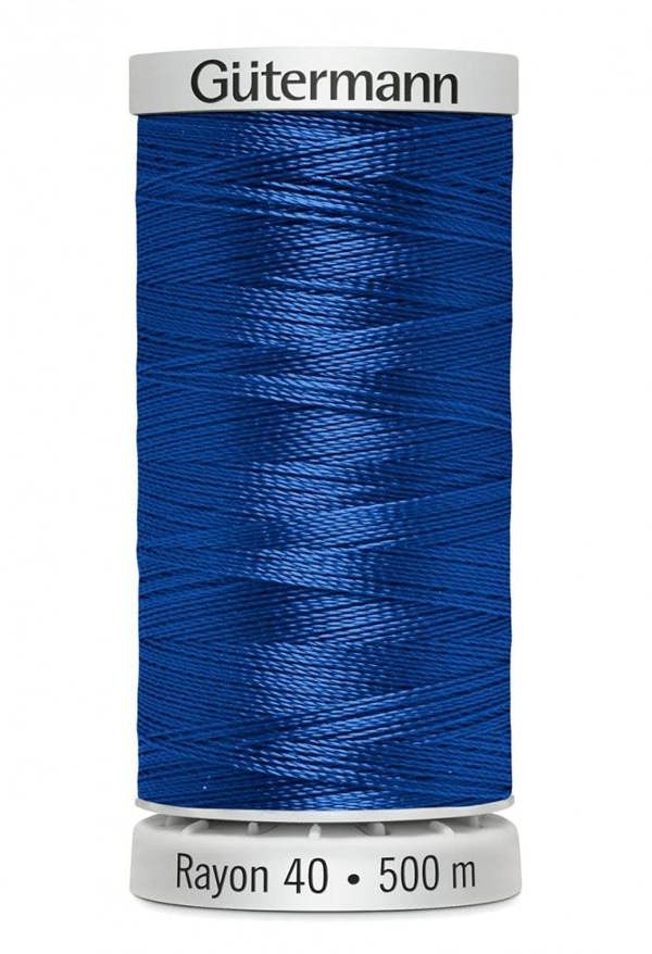 Gutermann No 40 Sulky Rayon Embroidery Thread 500m Rayon Thread Suitable For Embroidery
