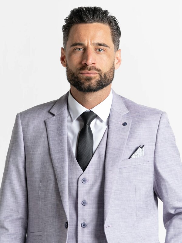 V2 Classic Henry - Lilac Three Piece Suit