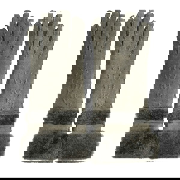 Infinity Leather Women’s Plush Cuff Suede Leather Gloves