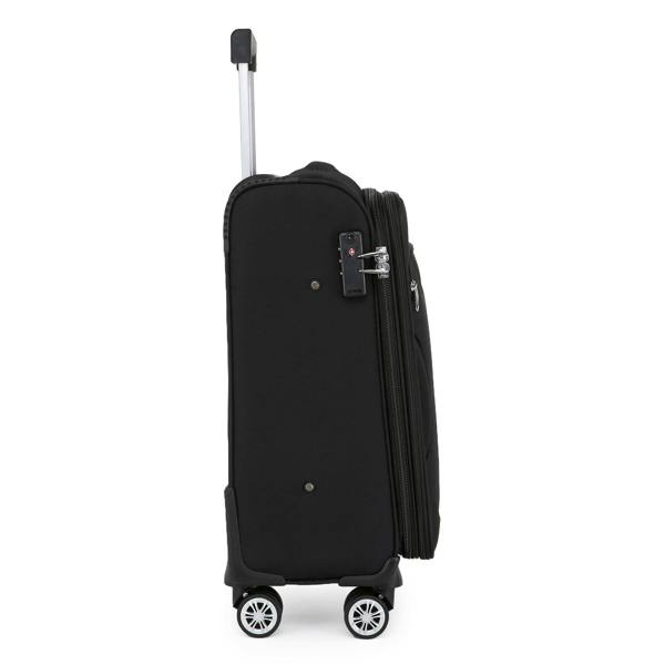 Infinity Luggage 8 Wheel Lightweight Suitcase Luggage TSA Travel Bags Set