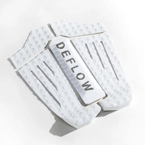Deflow Surf Deflow Erwin Bliss 5 piece Tail Pad - White - 5 Piece