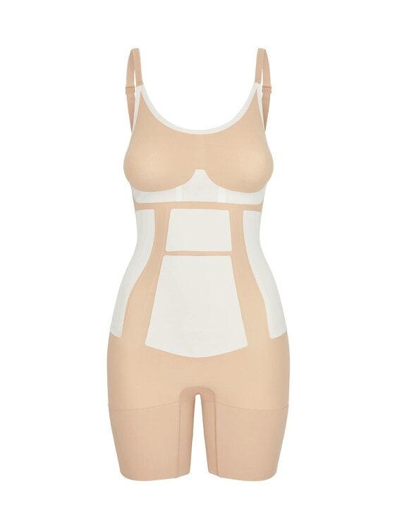 Perky Pear 360Sculpt™ Bust Support Body Suit-BEIGE