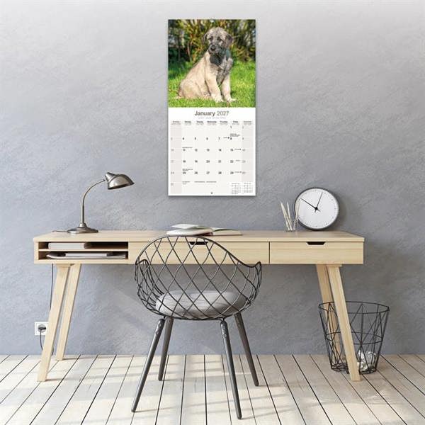 Irish Wolfhound Calendar 2027, Wall Calendars, Month To View, Dogs, Gift