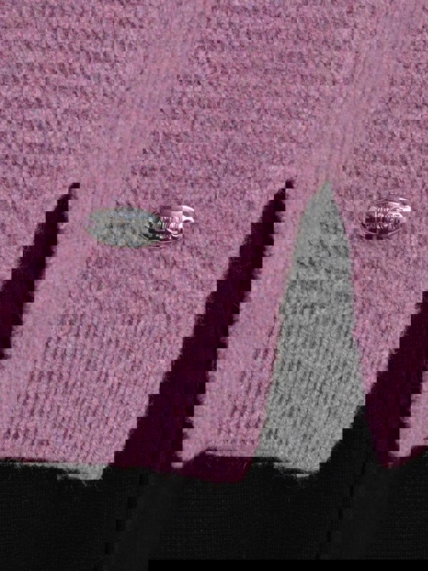 TIGI-Wear Solid Crew Neck Knitted Jumper