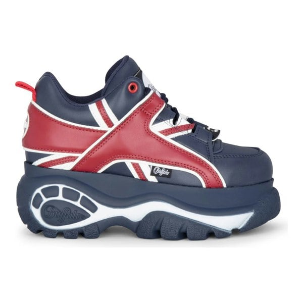 Buffalo 1339-14 - Women’s Blue Platform Chunky Fashion Sneakers