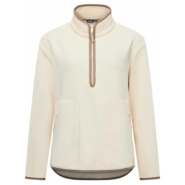 Regatta Womens/Ladies Frankie Half Zip Fleece - Light Vanilla/Mocha - 