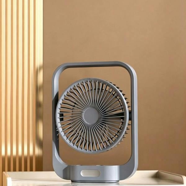 Leaper 2-in-1 Hanging and Standing Fan with Light