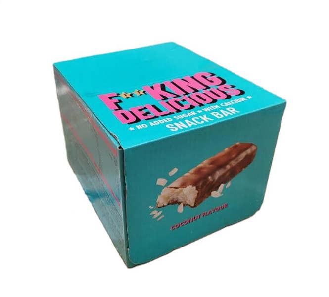 Allnutrition Fitking Delicious Snack Bar, Coconut - 24 x 40g