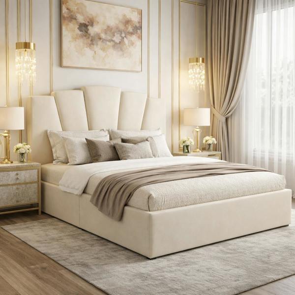 Great British Beds John Art Deco Divan Bed
