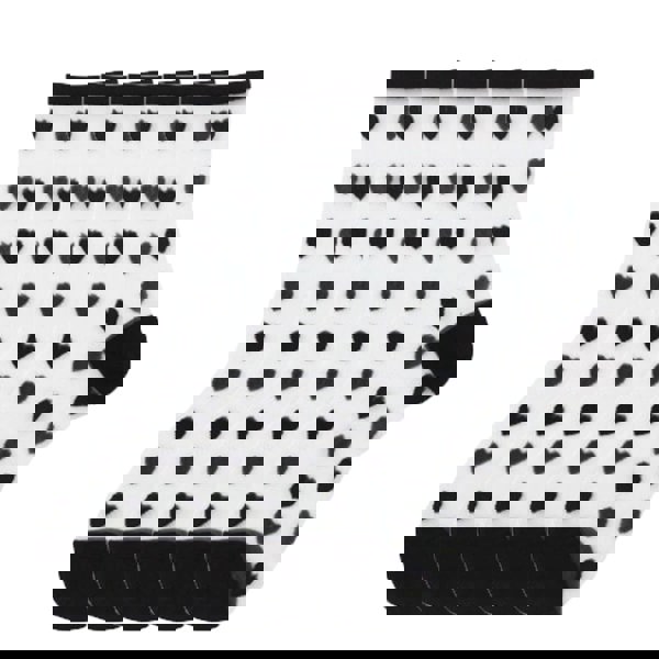 Anysox Anyfootwear 5 Pairs Black Size 5-9 Heart Tull Glass Silk Design With Transparent Thin Mesh Color Full Nylon Sock Comfortable To Wear For Ladies