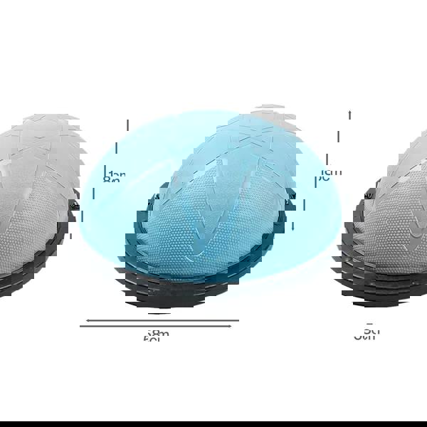 Centra Balance Trainer Ball with Resistance Bands Pump Anti Burst Fitness Home