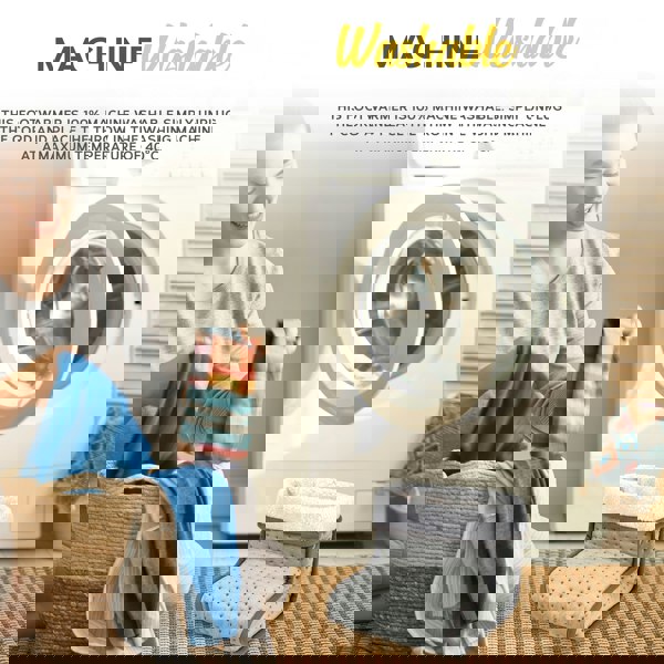 MONHOUSE Electric Foot Warmer - Soft and Breathable Heating Pad - Relaxing Heat Therapy