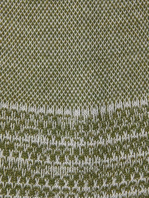 Olive Merino Slant Scarf