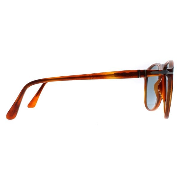 Persol Sunglasses 9649 96/56 Terria di Siena Tortoise Blue