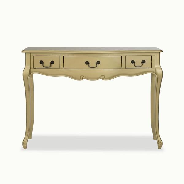 Statement Furniture Juliette Dressing Table Set with Table, Mirror and Stool. French Vanity Unit