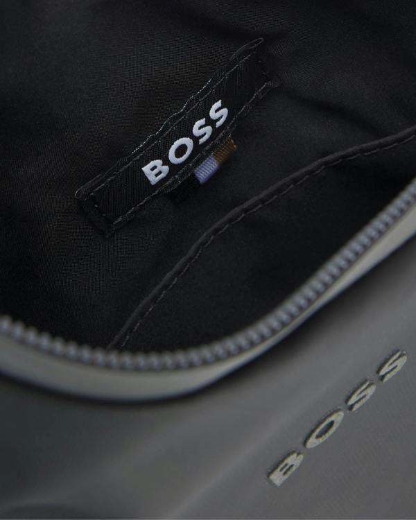BOSS Orange Stenson Mens Crossbody Bag - Black 001