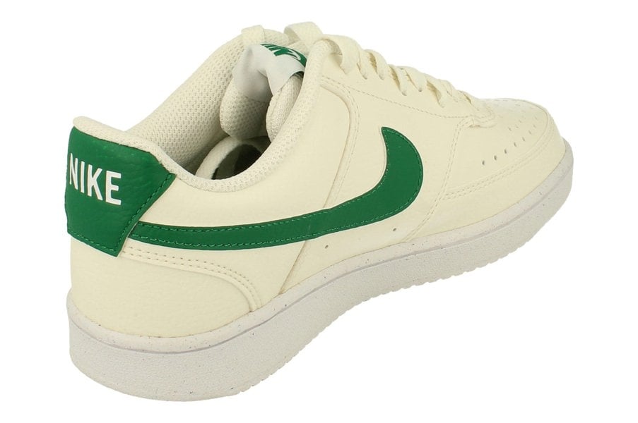 Nike Womens Court Vision Lo NN Trainers Fq8892  133 - Sail Malachite White 133 - Photo 2