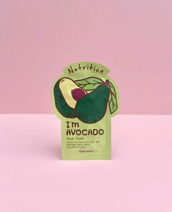 TONYMOLY I'm REAL Avocado Mask Sheet Nutrition
