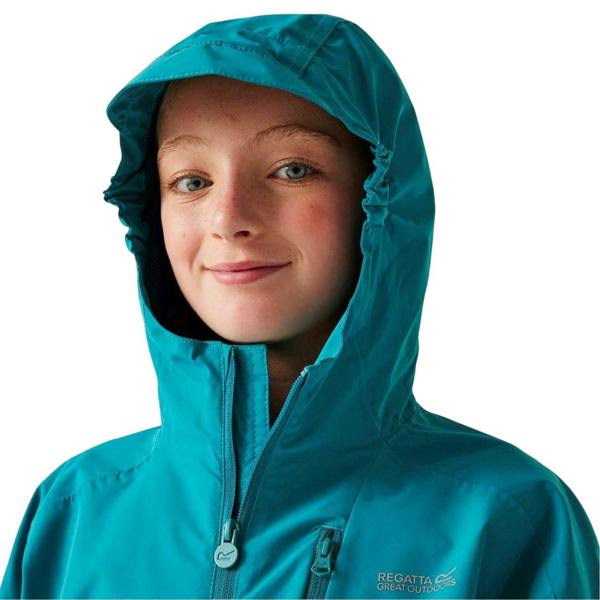 Regatta Childrens/Kids Calderdale III Waterproof Jacket - Exotic Plume - 