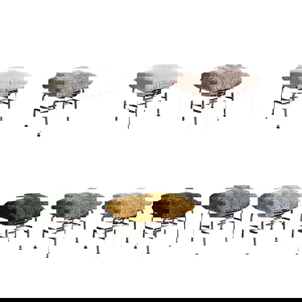 Rit Concept Orozco Lounge Chair With Ottoman, Chenille