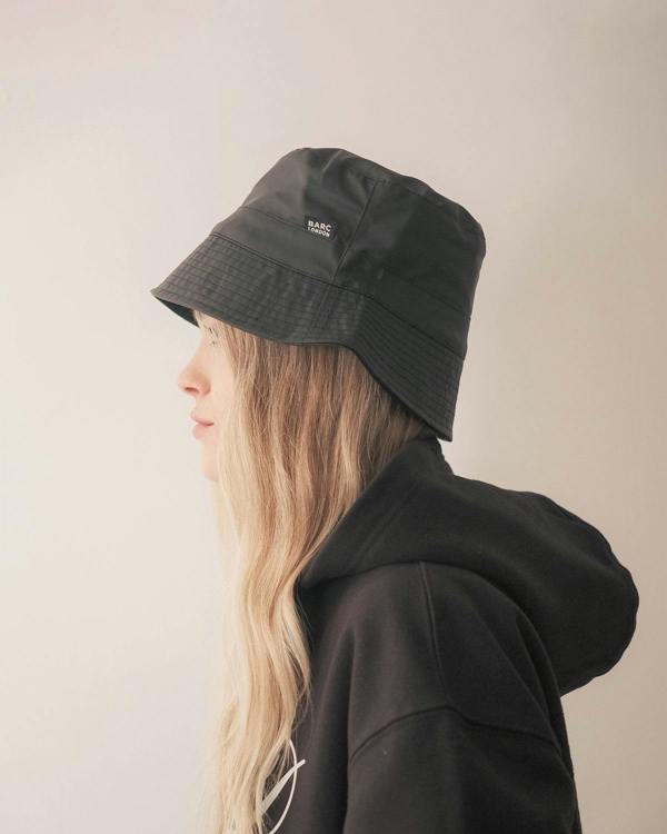 Barc London Black Bucket Hat