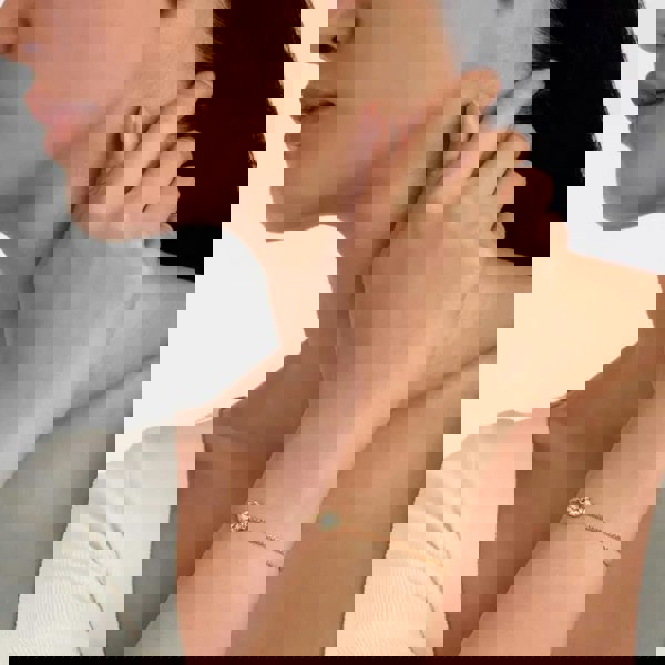 Ted Baker Soleta Gold Tone Plated Crystal Halo Toggle Bracelet TBJ3699-02-02