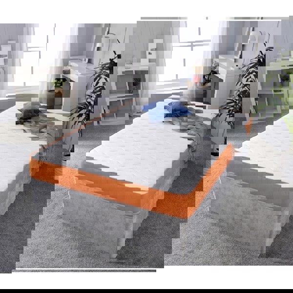 eXtreme Comfort Shorty Memory Foam Sprung Mattress - Coil Springs & Memory Foam Layer