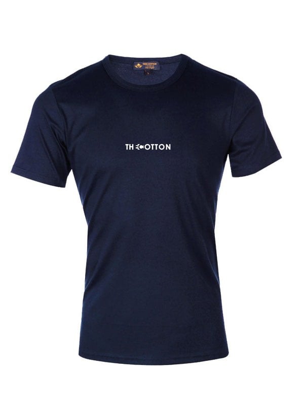 Supima Cotton TCL Brand Navy T-shirt